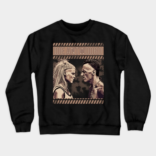 Die Antwoord Crewneck Sweatshirt by Degiab